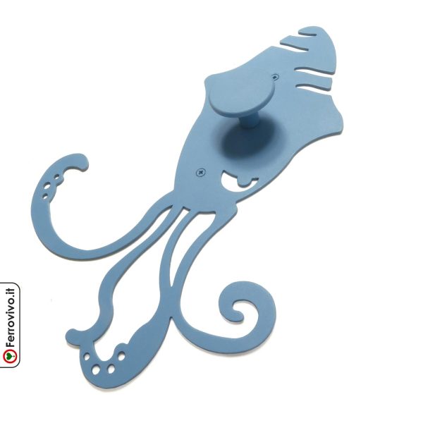 appendiabiti a forma di calamaro