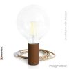 Lampada magnetica Marrone