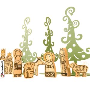 Albero di Natale in metallo - immagine 5