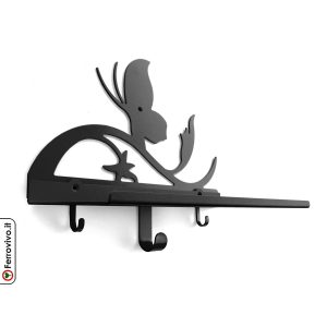 Mensola Rodi nero outlet