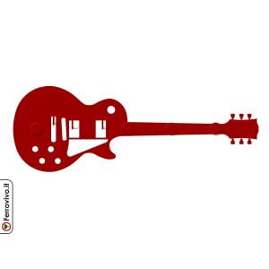 Appendiabiti Chitarra Slash - Bordeaux - INSTOCK
