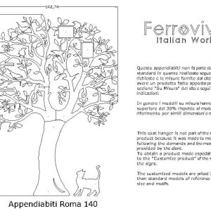 appendiabiti-roma-140-design-moderno